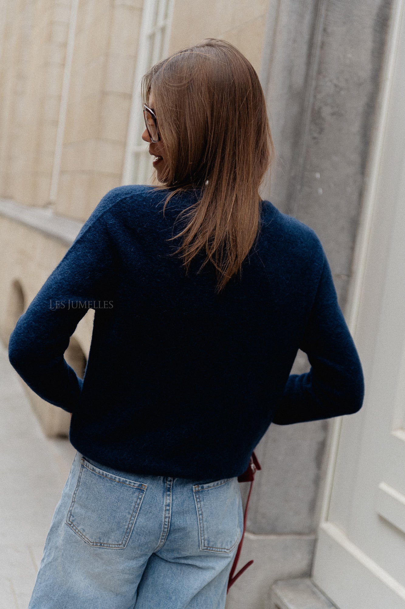 Gisèle jumper navy