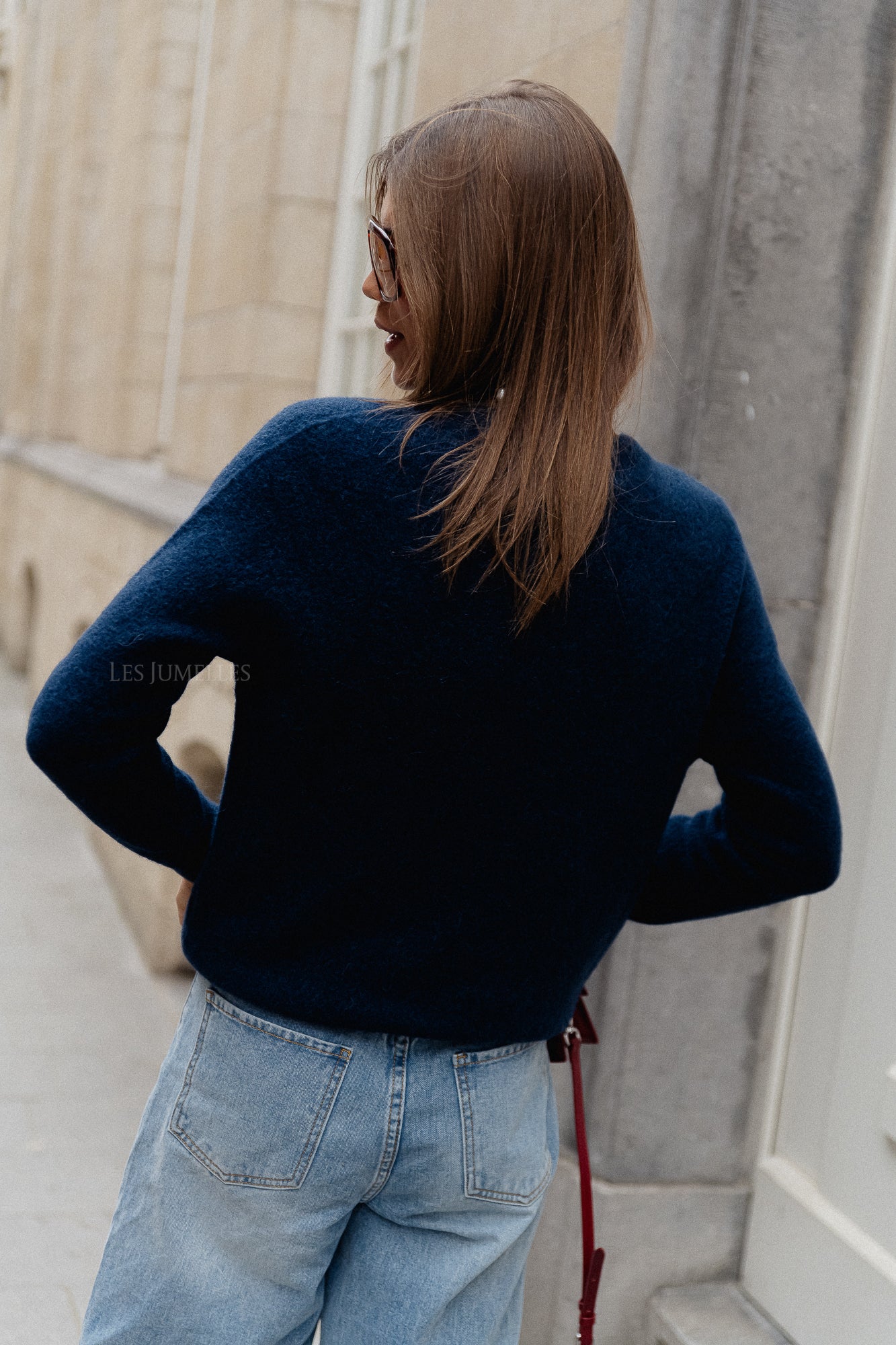 Gisèle jumper navy