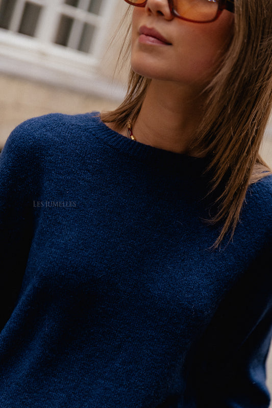 Les Jumelles Gabriella jumper navy