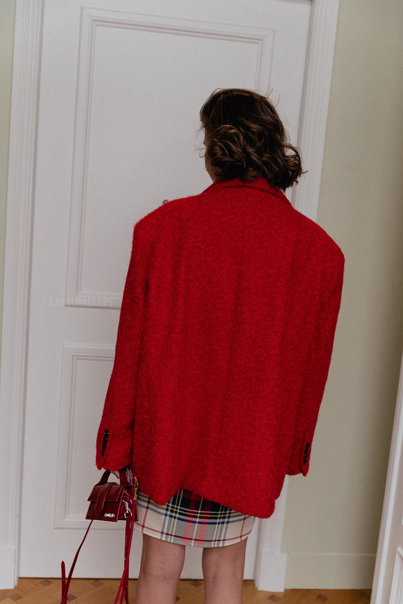 Salma jacket red