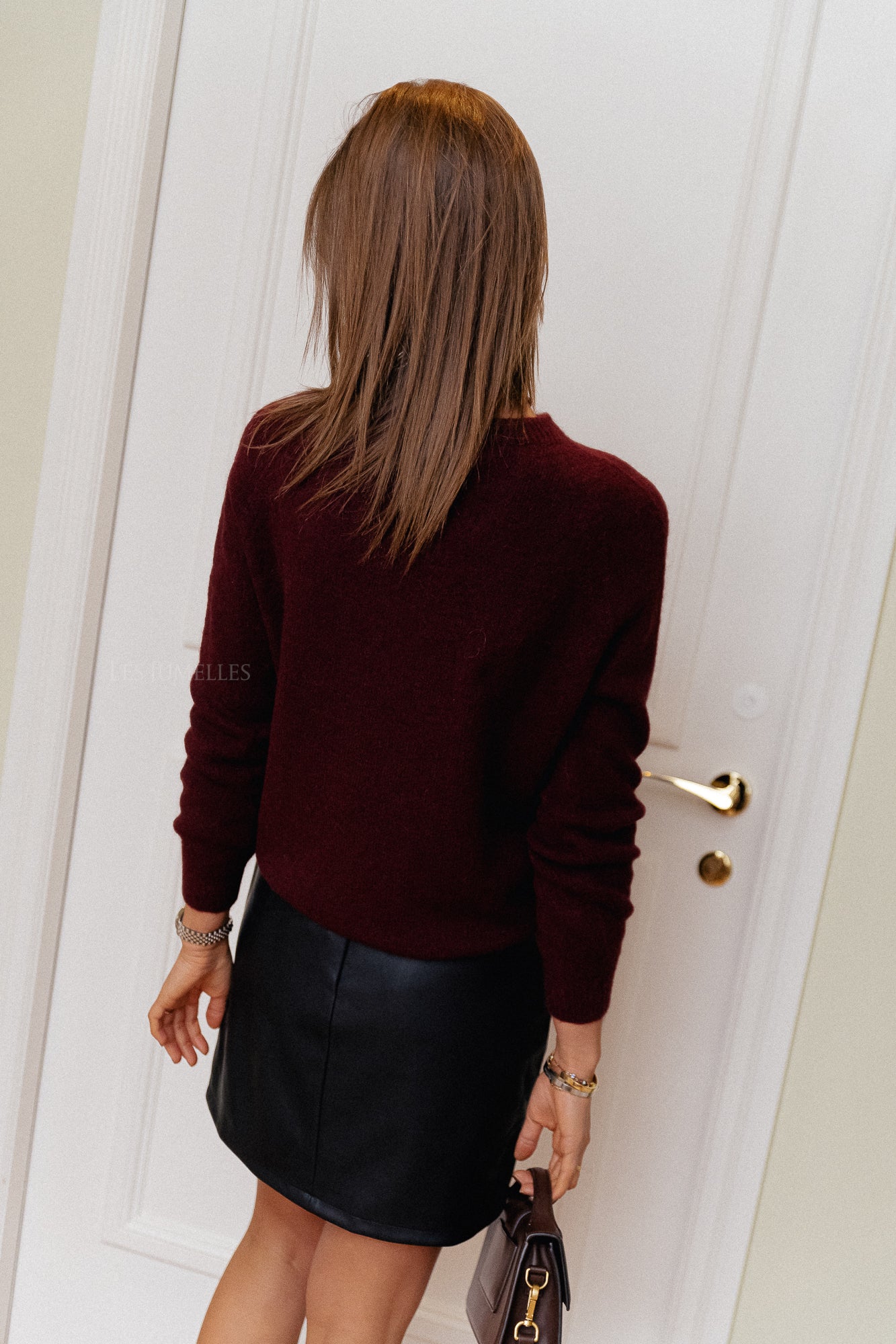 Gisèle Pullover in Bordeaux