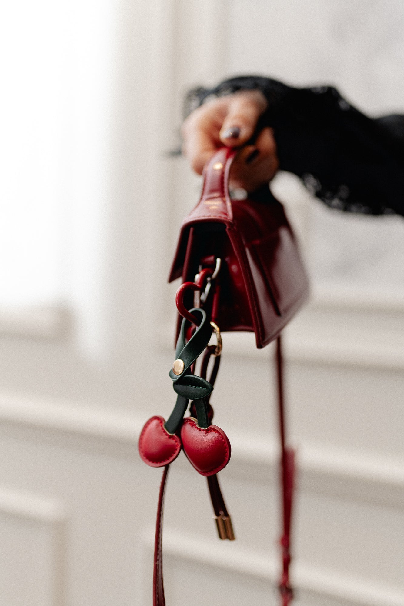 Cherry keychain