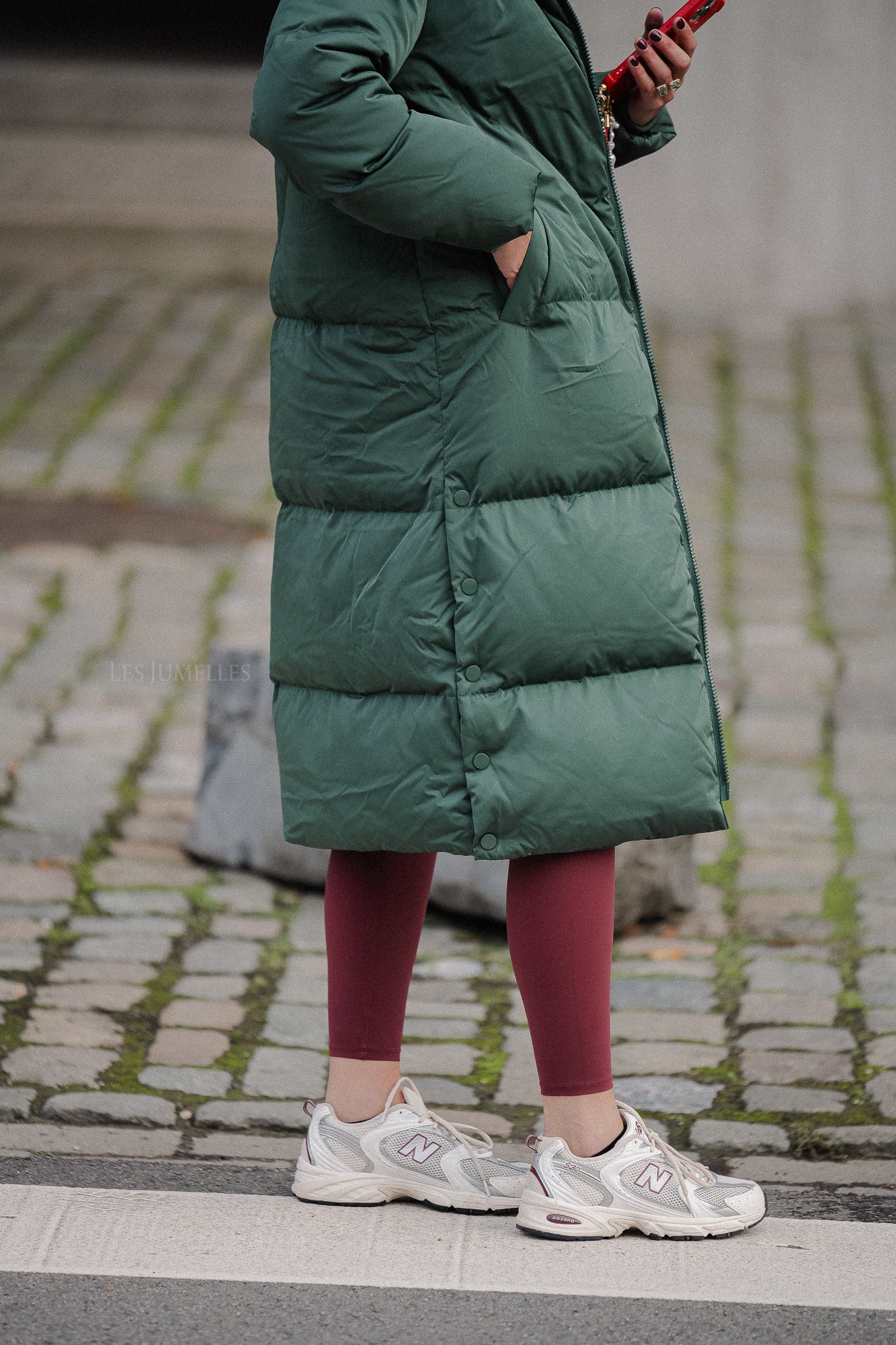 YASIrima LS long down coat sycamore