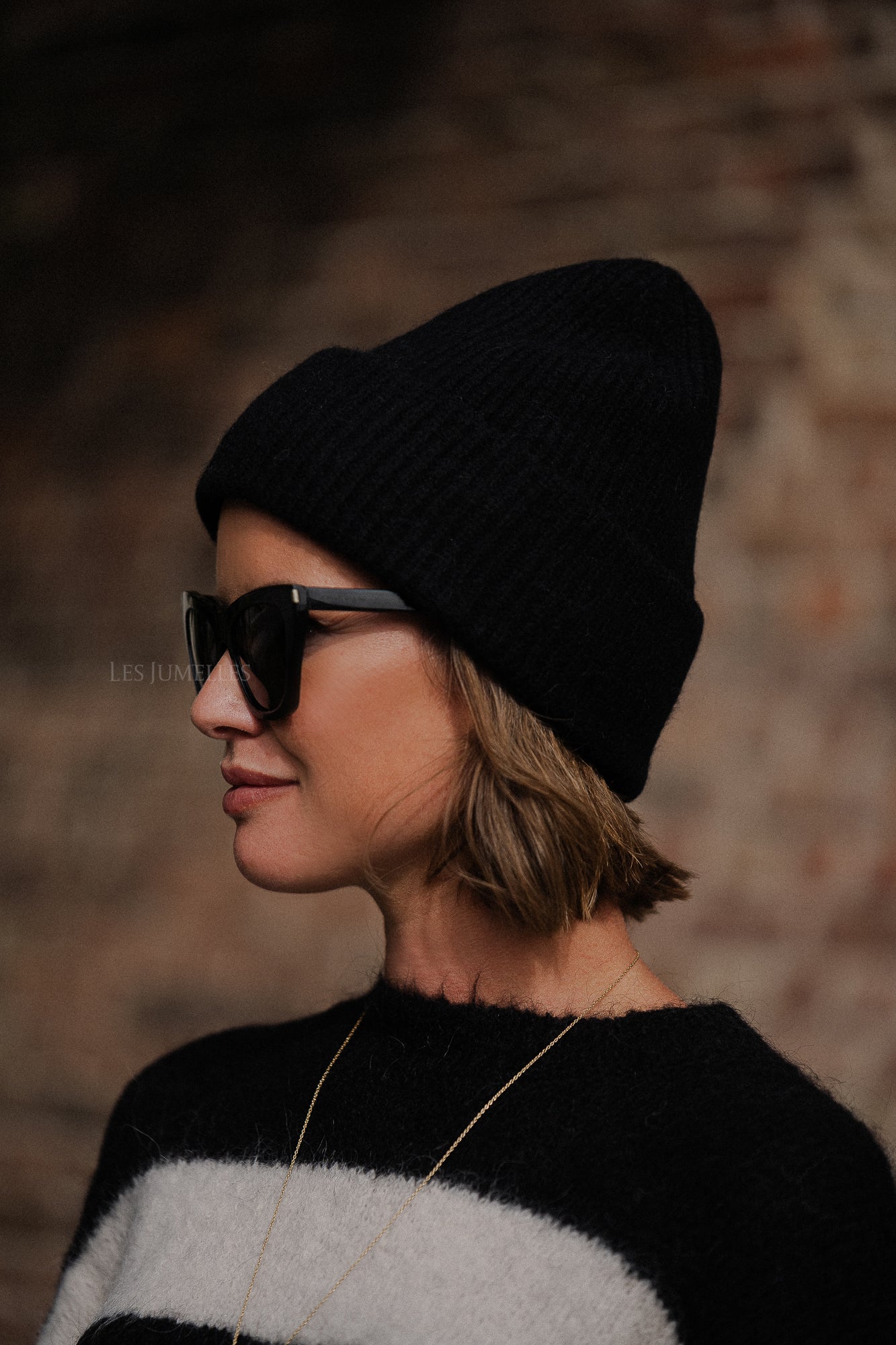 Reza beanie black