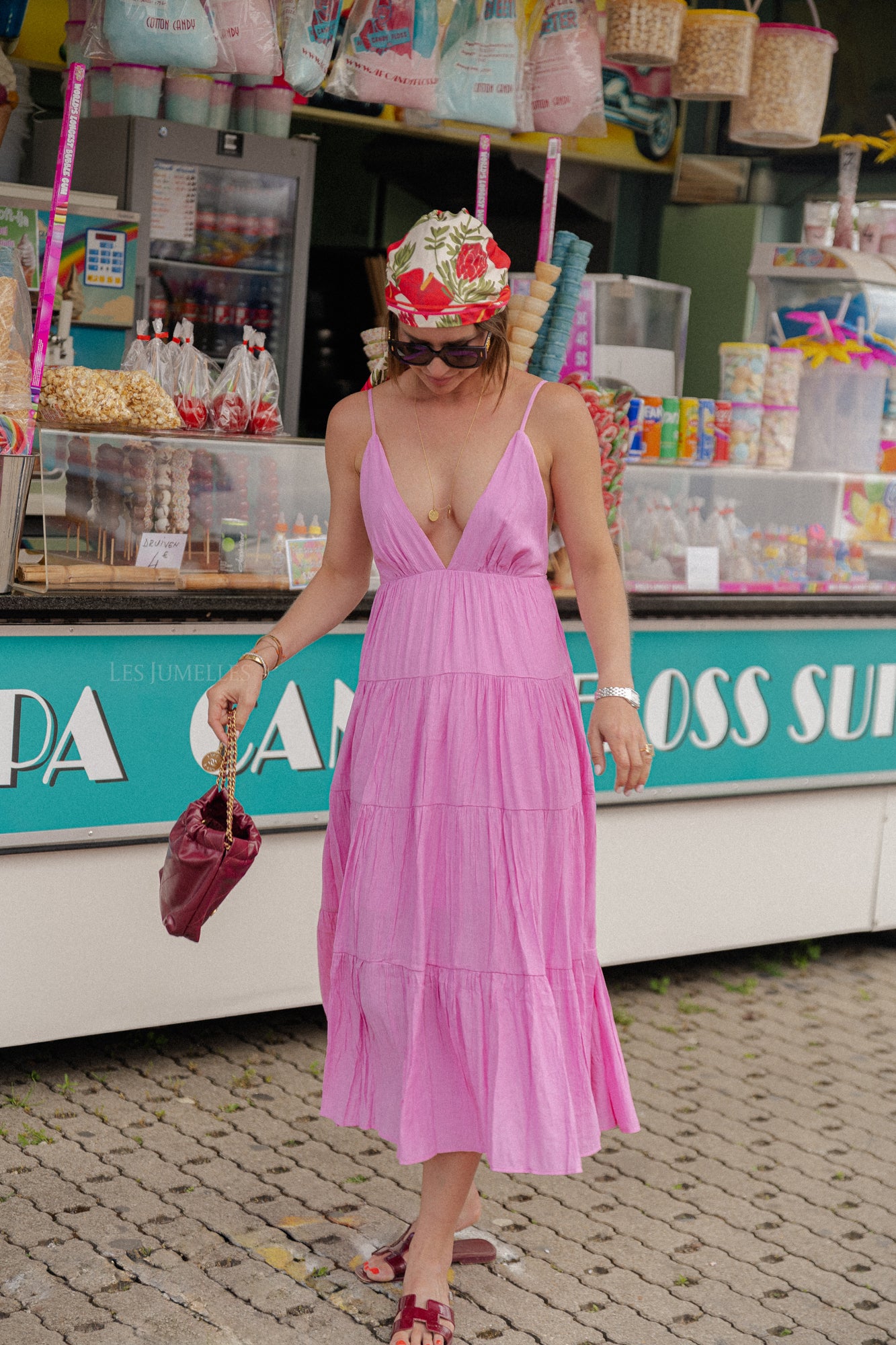 Josephine maxi dress pink