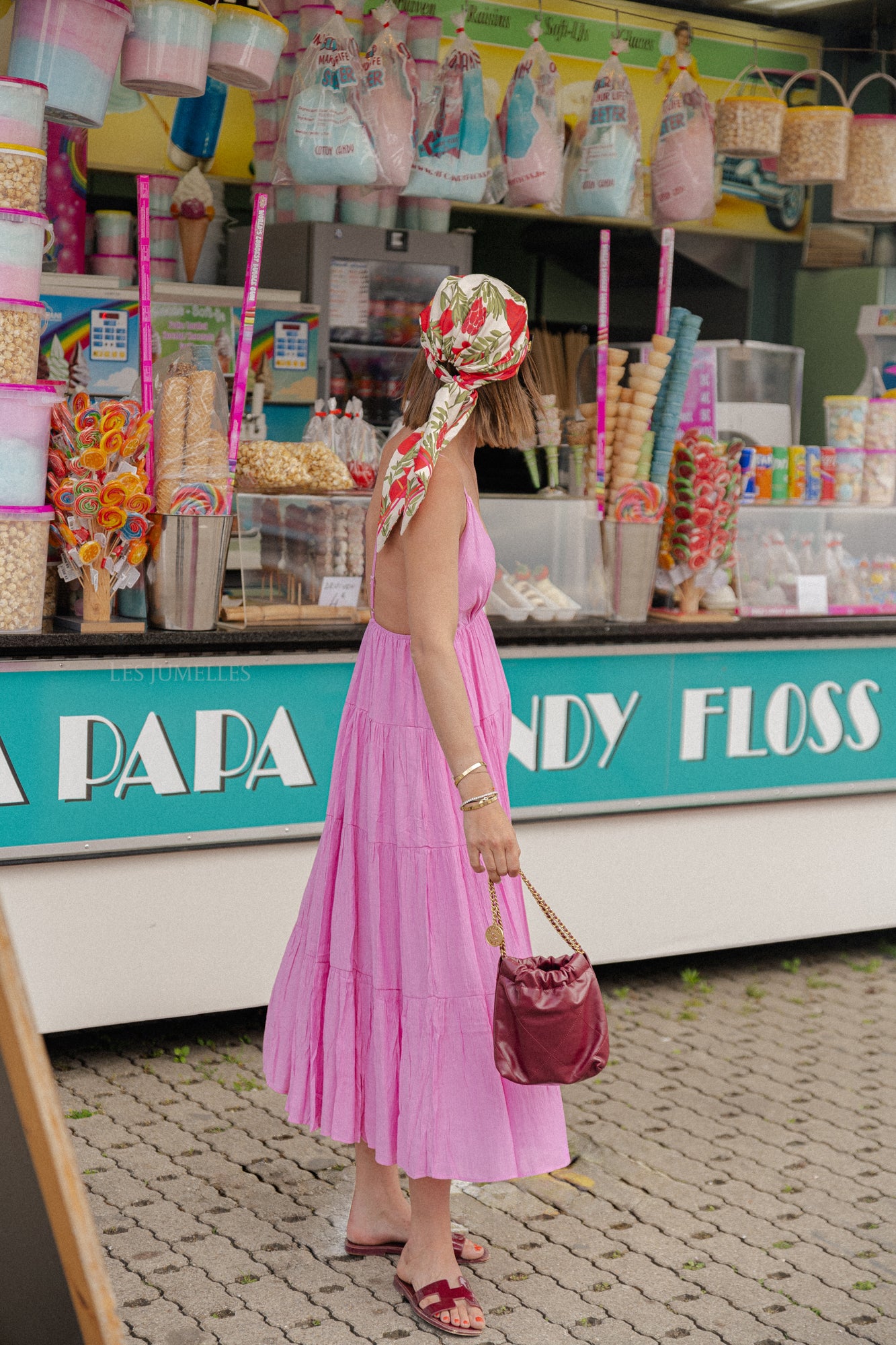 Josephine maxi dress pink