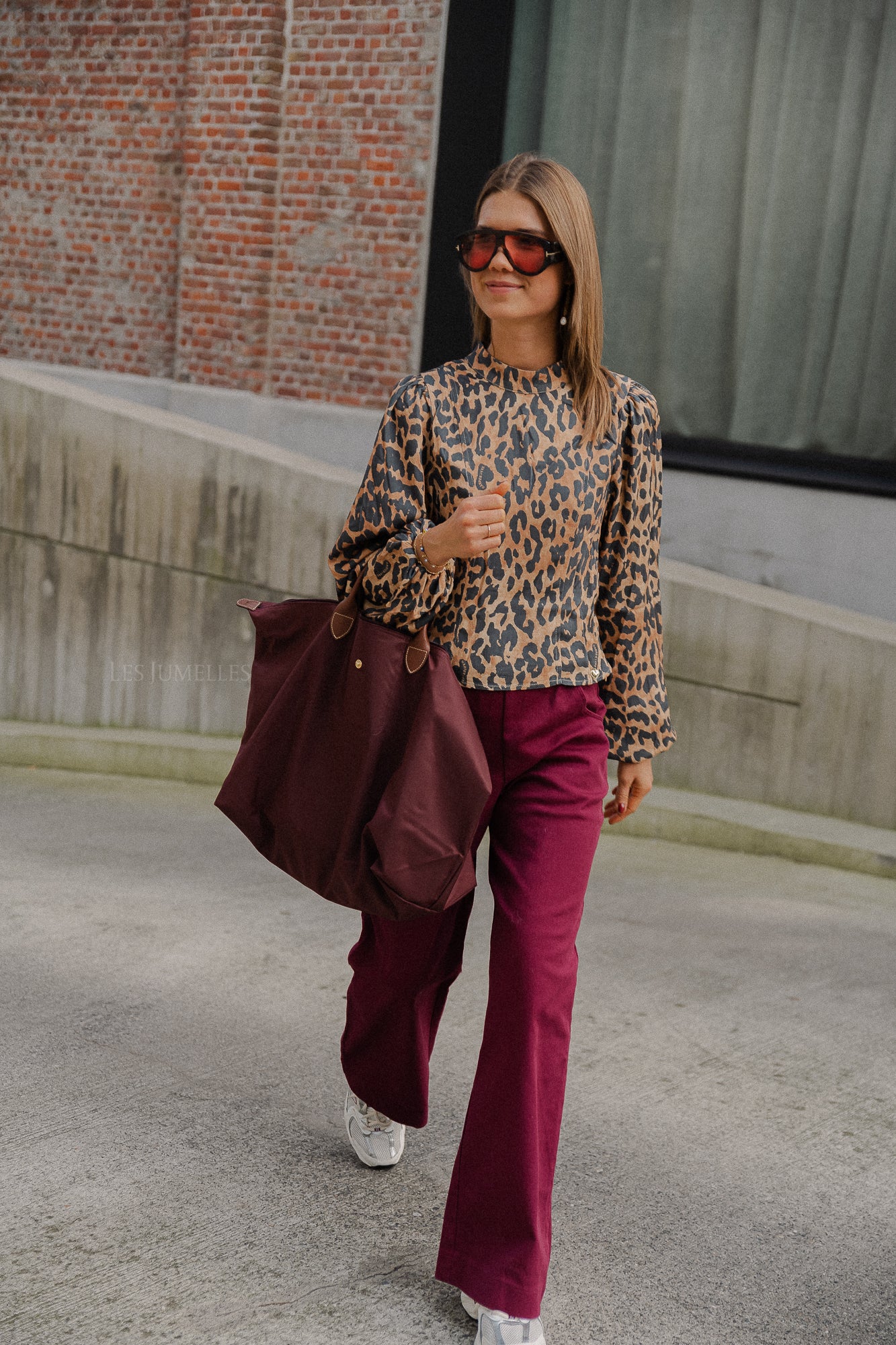 Boden LS Bluse lexie leopard